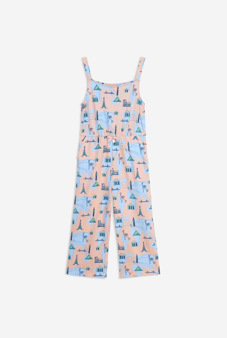 Girls City Print Jumpsuit (12/18mths - 6/7yrs)