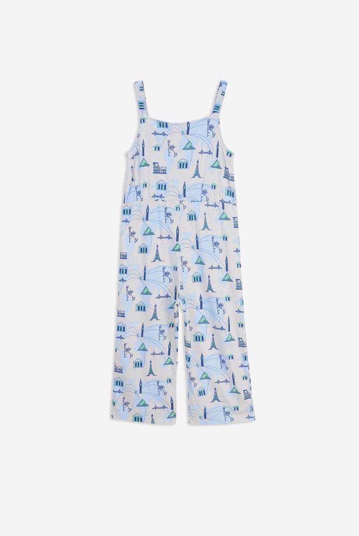 Girls City Print Jumpsuit (12/18mths - 6/7yrs)