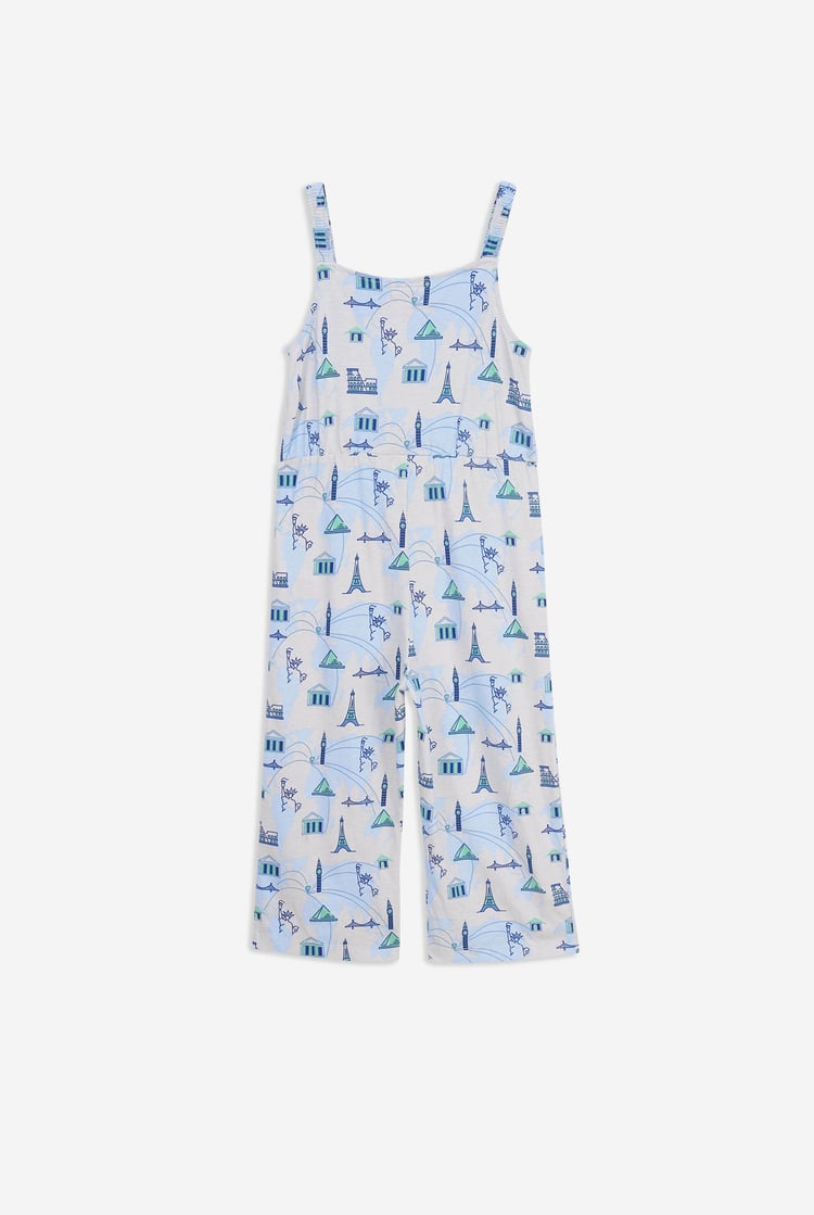 Girls City Print Jumpsuit (12/18mths - 6/7yrs)