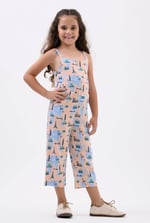 Girls City Print Jumpsuit (12/18mths - 6/7yrs)