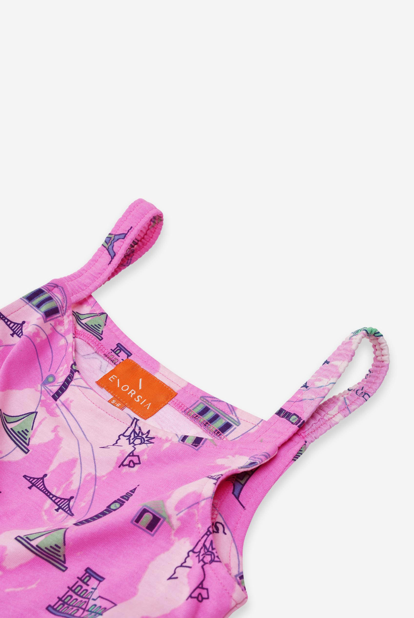 Girls City Print Jumpsuit (12/18mths - 6/7yrs)