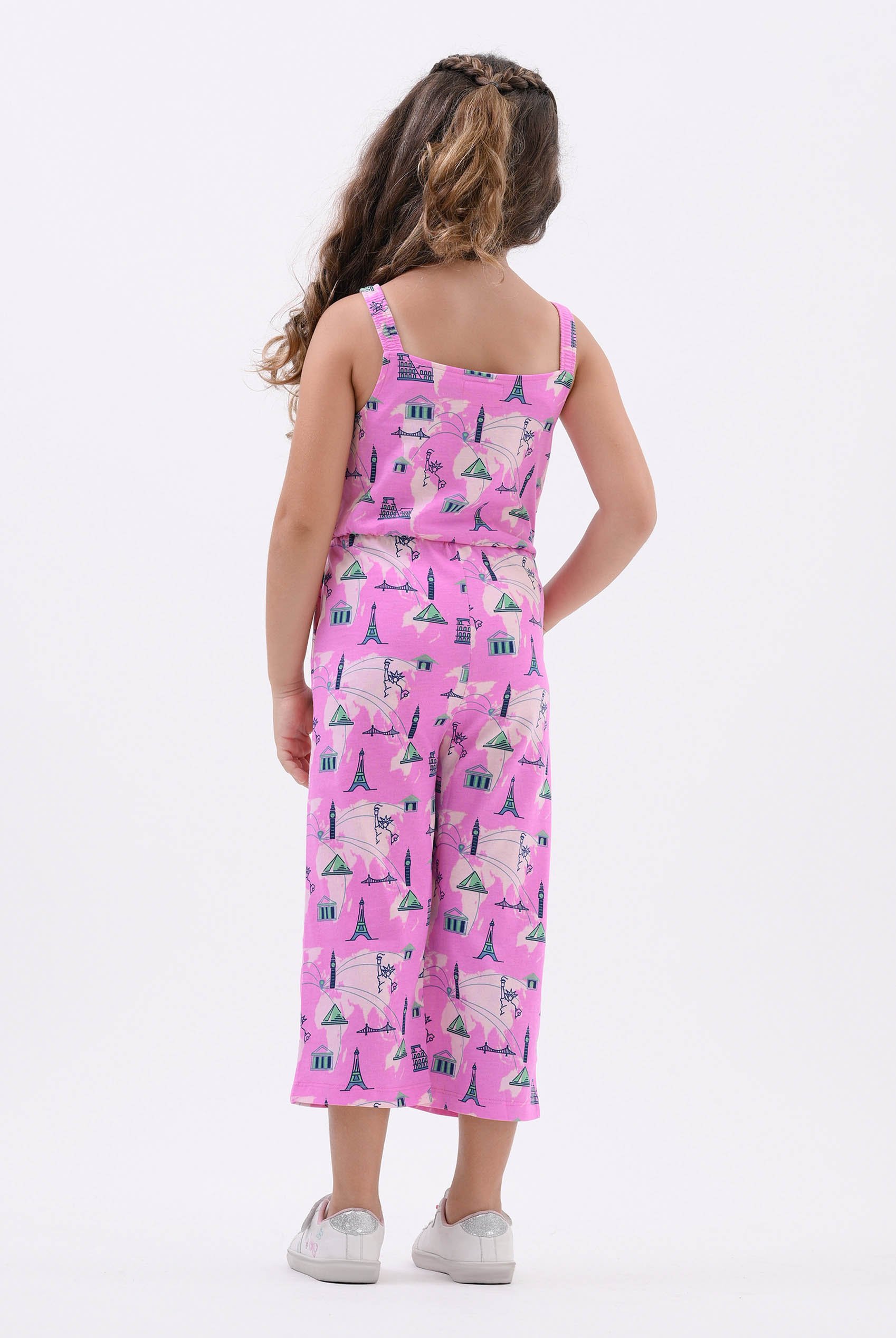 Girls City Print Jumpsuit (12/18mths - 6/7yrs)