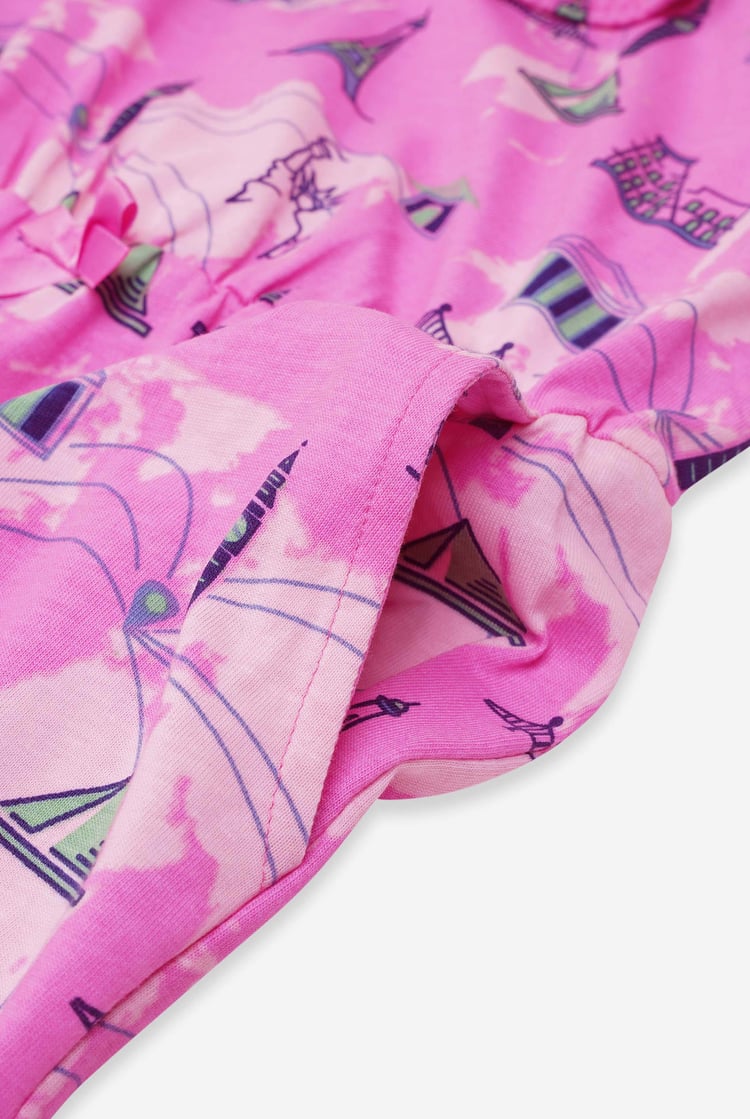 Girls City Print Jumpsuit (12/18mths - 6/7yrs)