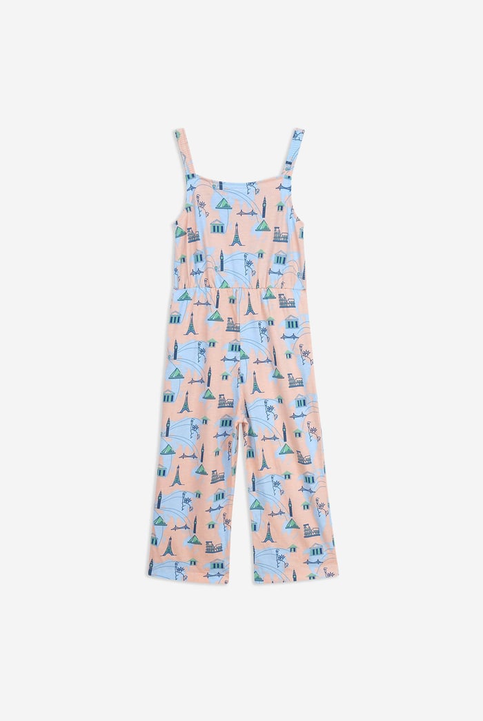Girls City Print Jumpsuit (12/18mths - 6/7yrs)