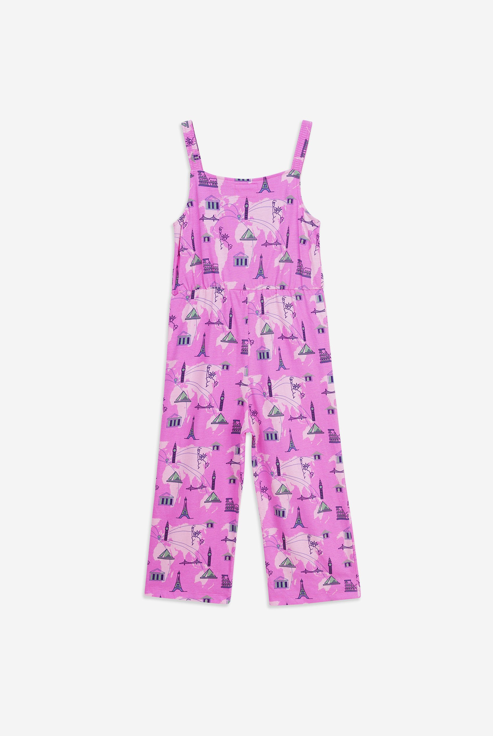Girls City Print Jumpsuit (12/18mths - 6/7yrs)
