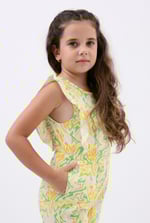 Girls Rainbow Fluid Print Jumpsuit (12/18mths-6/7yrs)