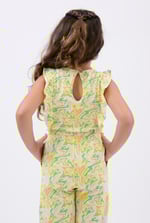 Girls Rainbow Fluid Print Jumpsuit (12/18mths-6/7yrs)