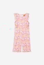 Girls Rainbow Fluid Print Jumpsuit (12/18mths-6/7yrs)