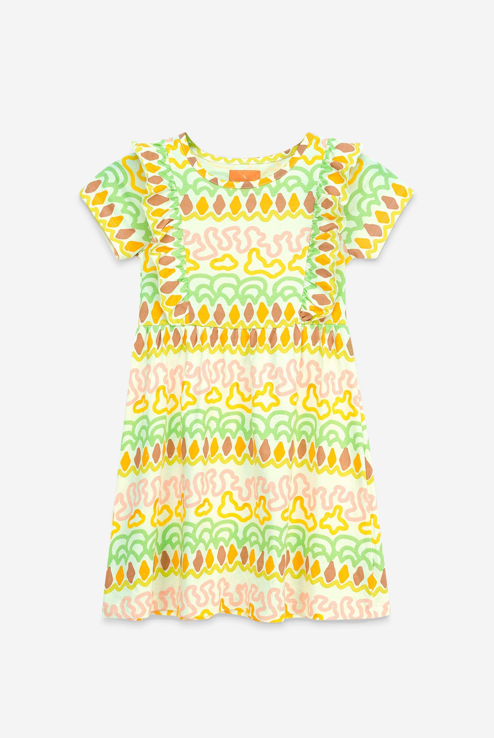 Girls Rainbow Print Dress (12/18mths - 6/7yrs)