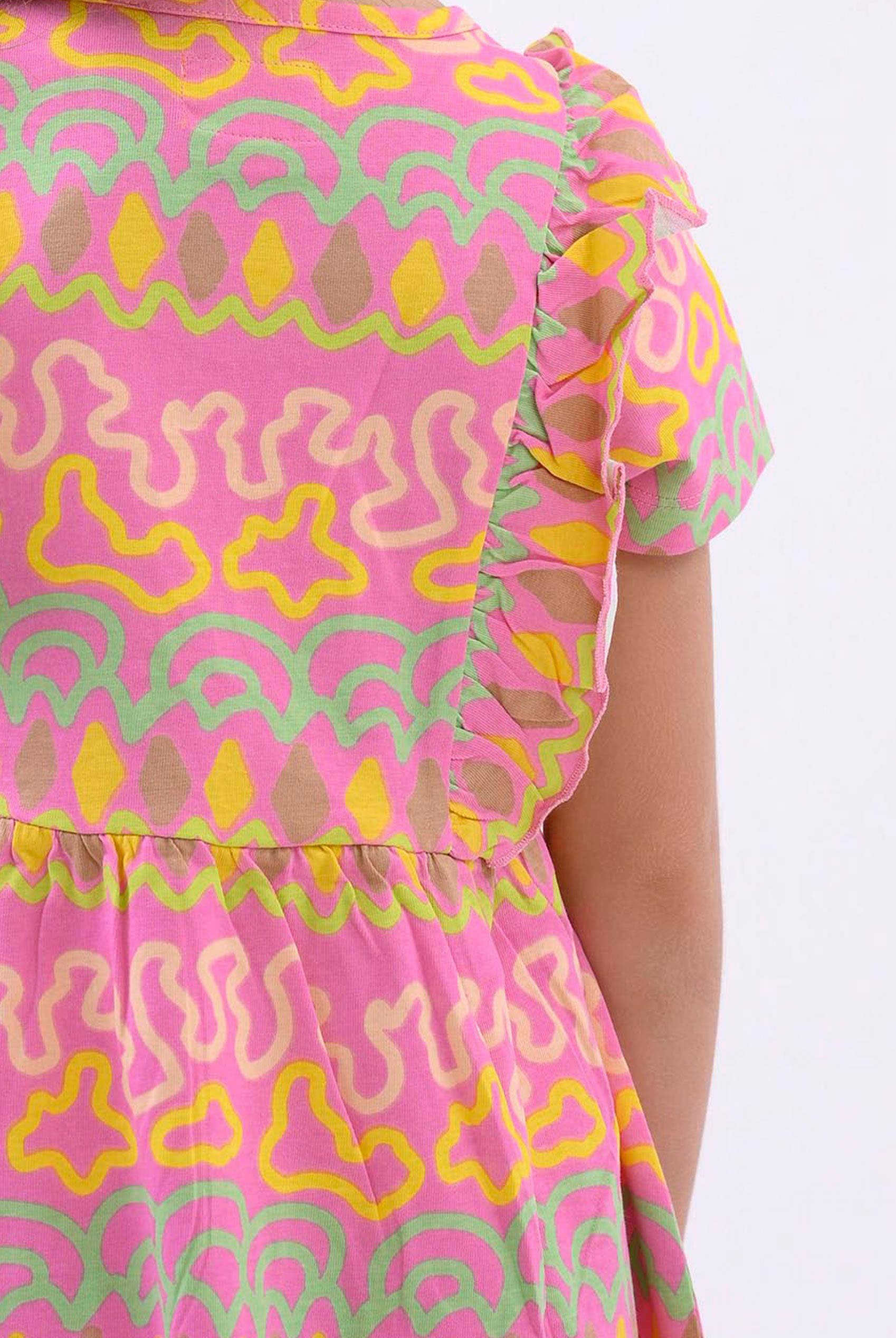 Girls Rainbow Print Dress (12/18mths - 6/7yrs)