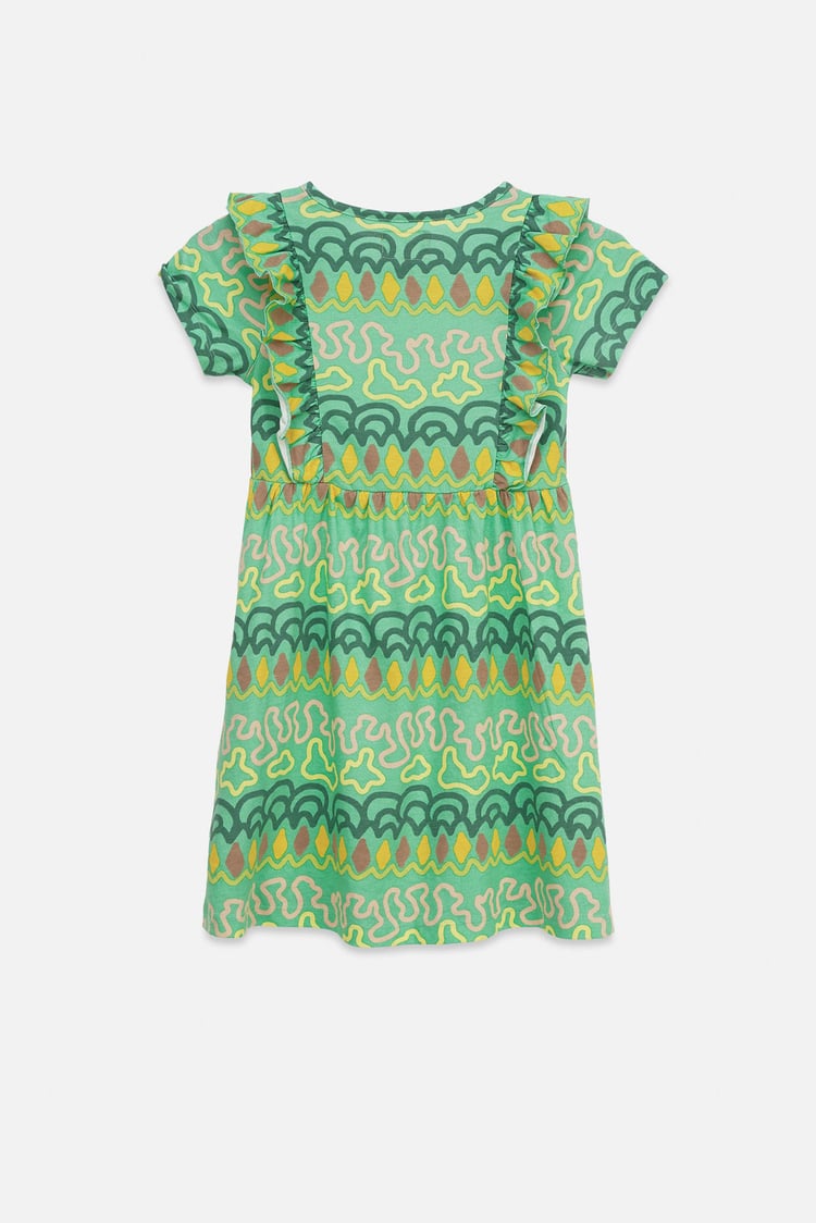 Girls Rainbow Print Dress (12/18mths - 6/7yrs)