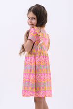 Girls Rainbow Print Dress (12/18mths - 6/7yrs)