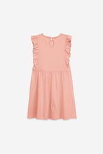 Girls Ruffle Sleeve Dress (12/18mths - 6/7yrs)