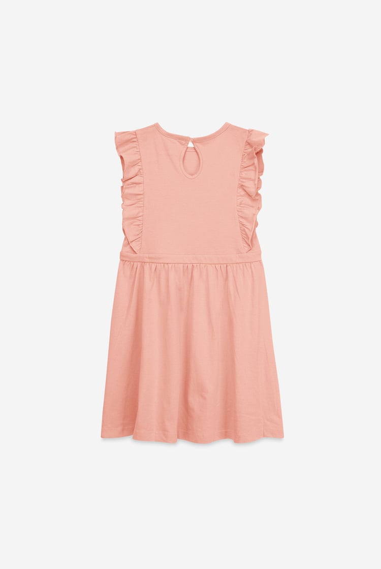 Girls Ruffle Sleeve Dress (12/18mths - 6/7yrs)
