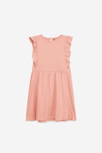 Girls Ruffle Sleeve Dress (12/18mths - 6/7yrs)