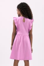 Girls Ruffle Sleeve Dress (12/18mths - 6/7yrs)