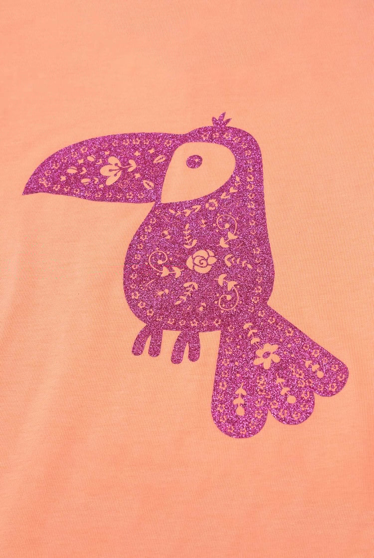 Girls Toucan Glitter Print T-Shirt (12/18mths-6/7yrs)