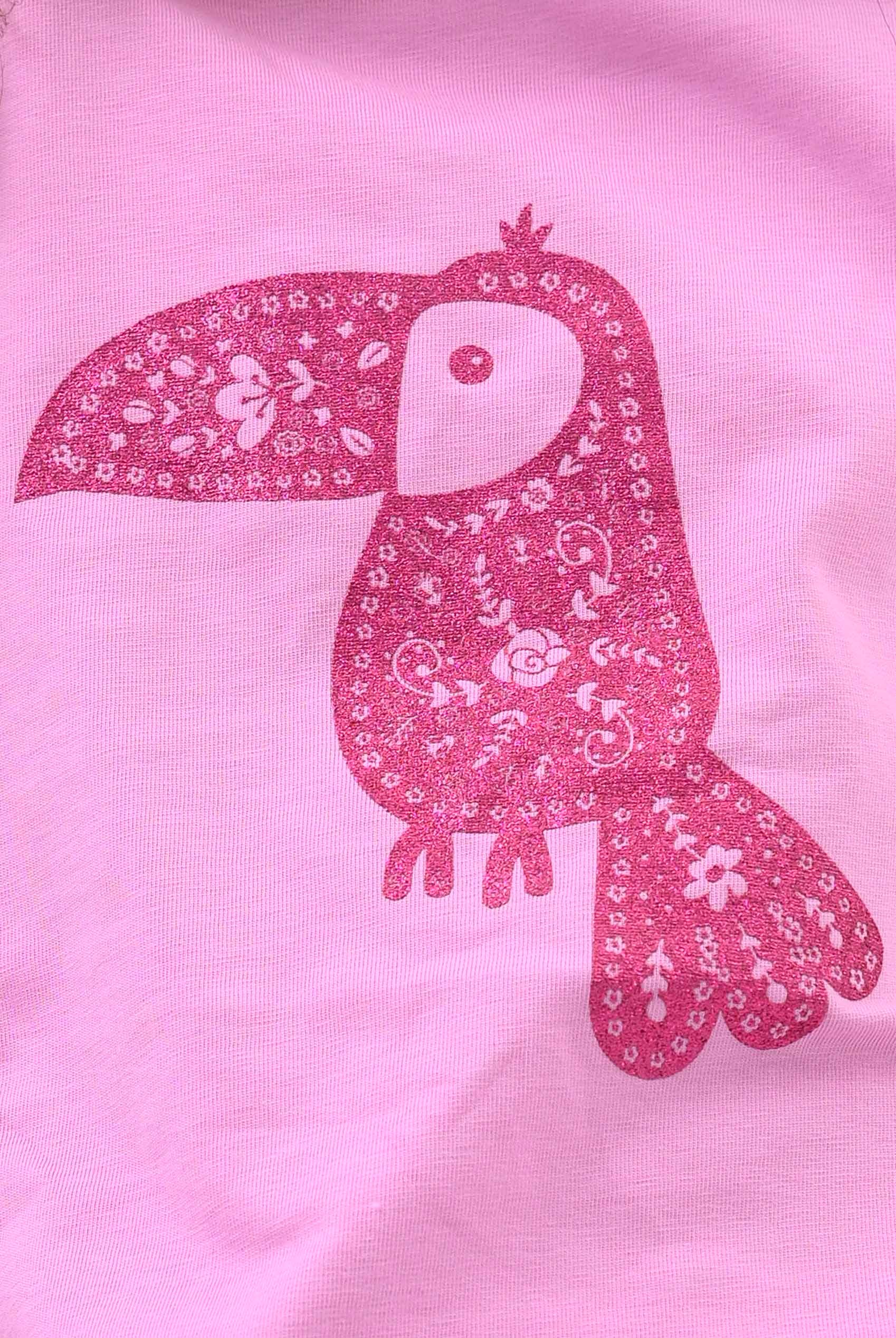 Girls Toucan Glitter Print T-Shirt (12/18mths-6/7yrs)