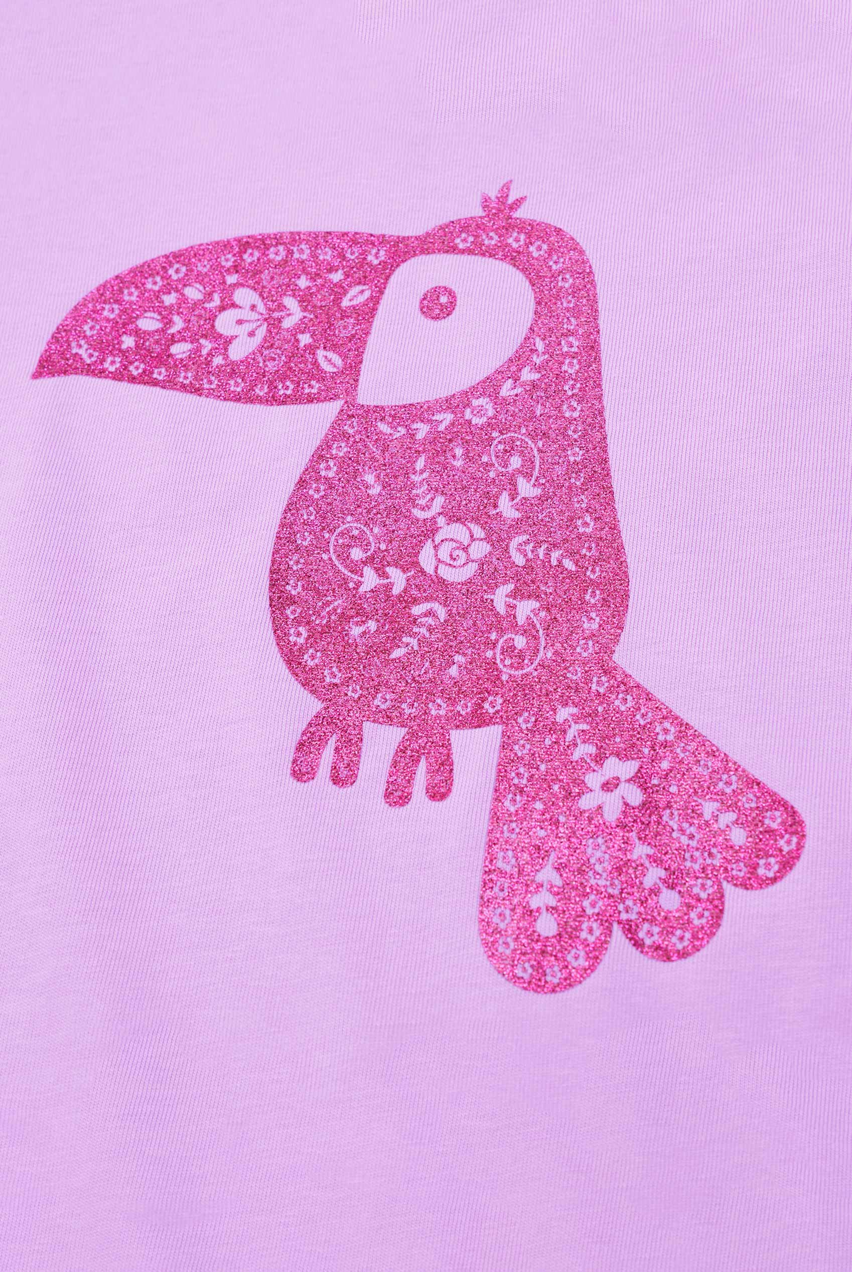 Girls Toucan Glitter Print T-Shirt (12/18mths-6/7yrs)