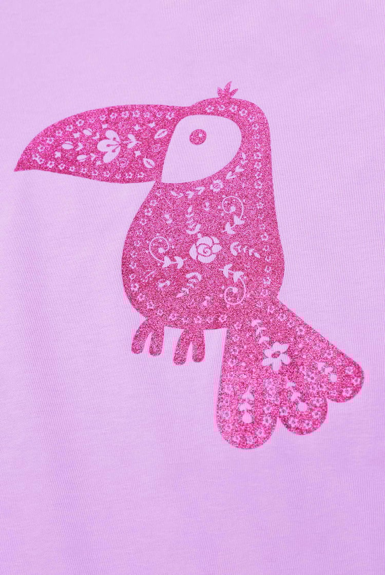 Girls Toucan Glitter Print T-Shirt (12/18mths-6/7yrs)