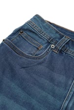 Raw Hem Skinny Denim Shorts