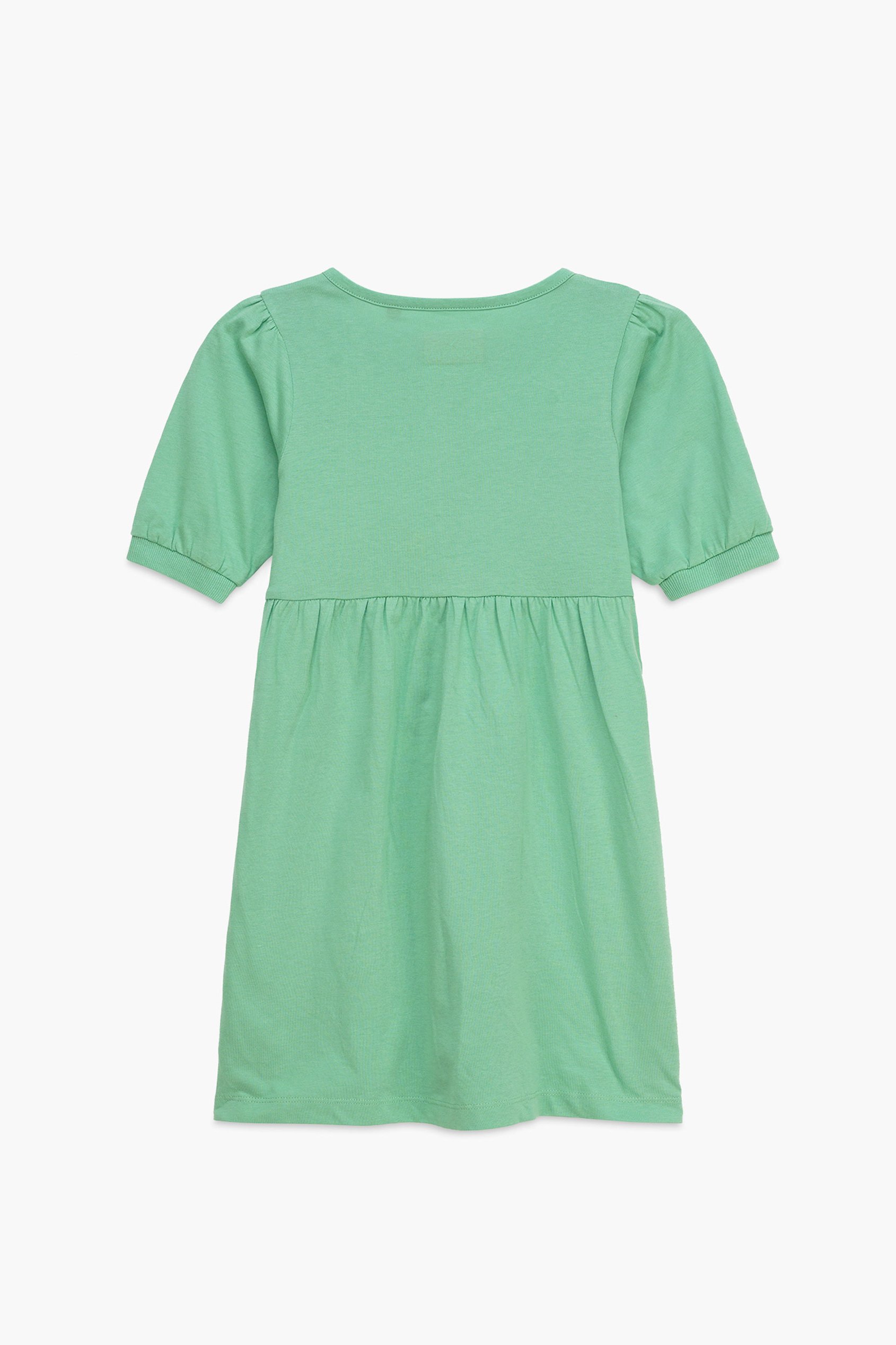 Girls Little Rabbit Puff Sleeve Dress  (12/18mths-6/7yrs)