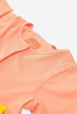 Girls Little Rabbit Puff Sleeve Dress  (12/18mths-6/7yrs)