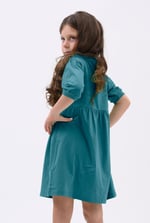 Girls Little Rabbit Puff Sleeve Dress  (12/18mths-6/7yrs)