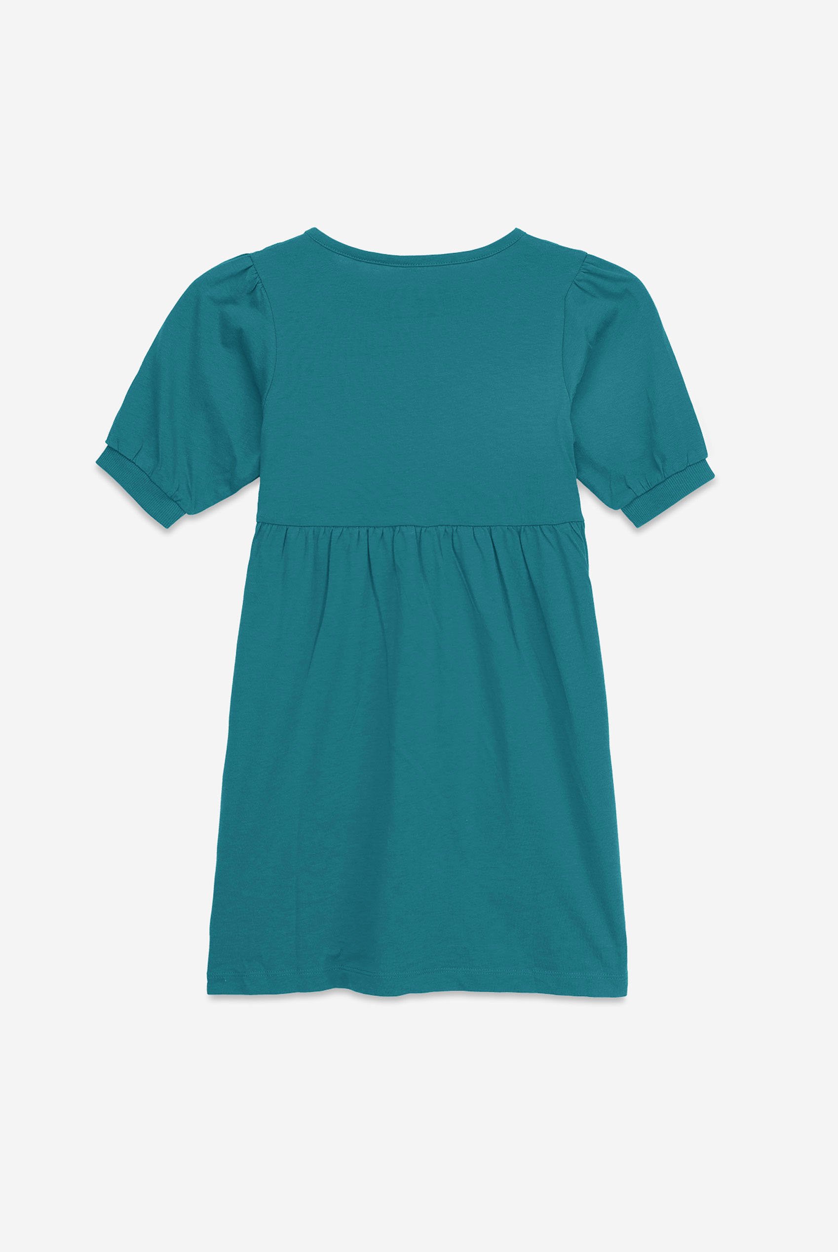 Girls Little Rabbit Puff Sleeve Dress  (12/18mths-6/7yrs)