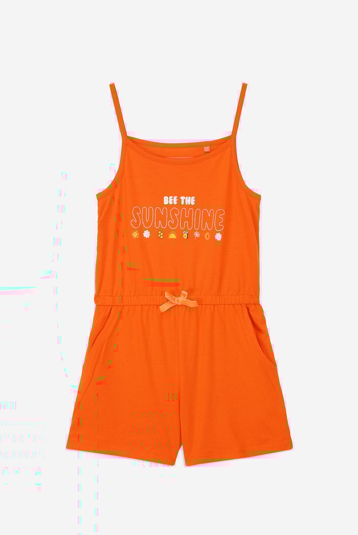Girls Sunshine Bee Playsuit (12/18mths - 6/7yrs)