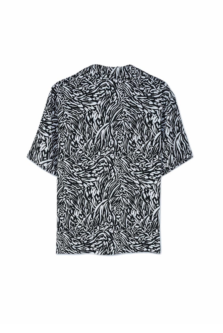 Animal Print Relaxed Shirt