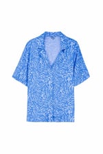 Animal Print Relaxed Shirt