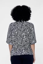 Animal Print Relaxed Shirt