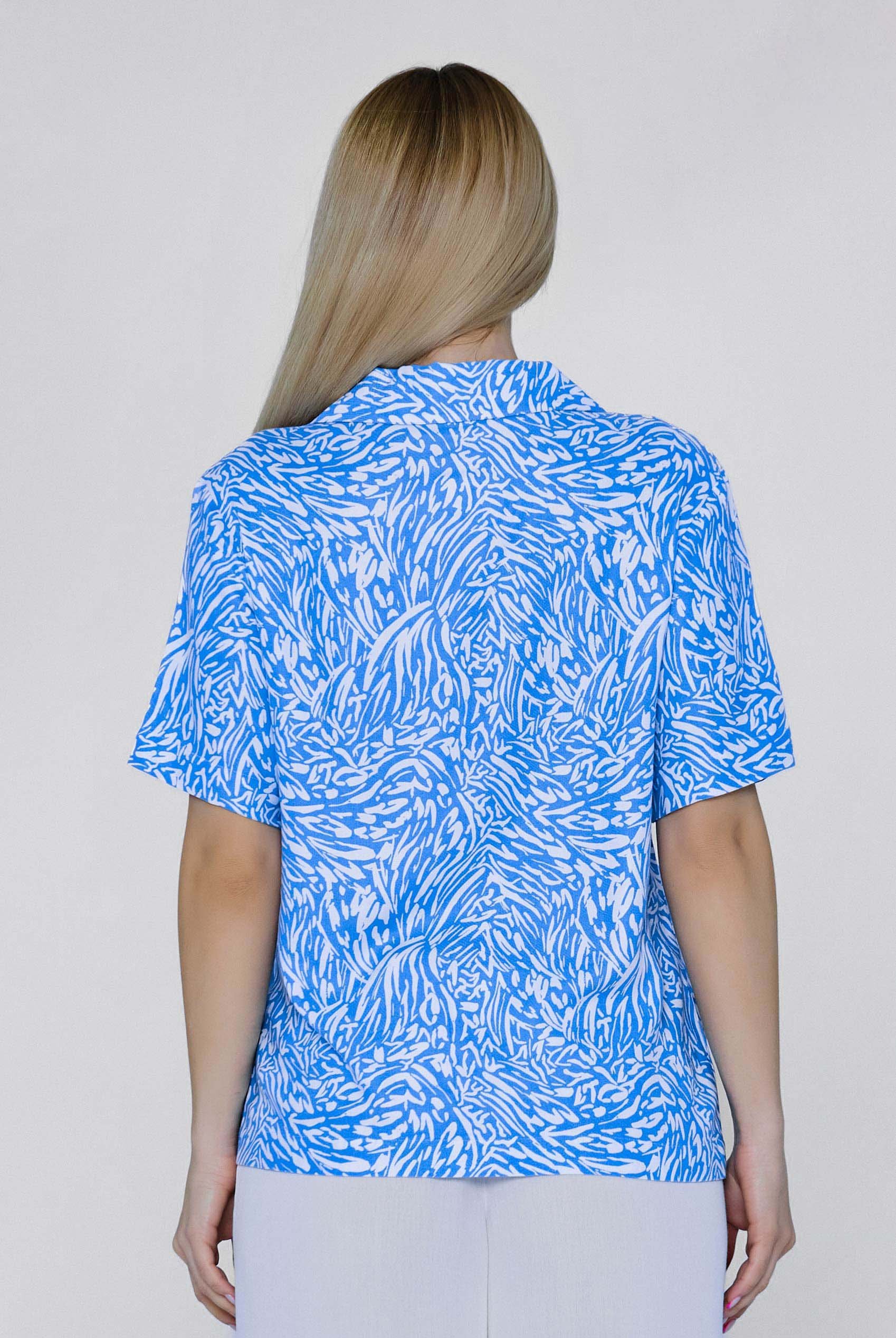 Animal Print Relaxed Shirt