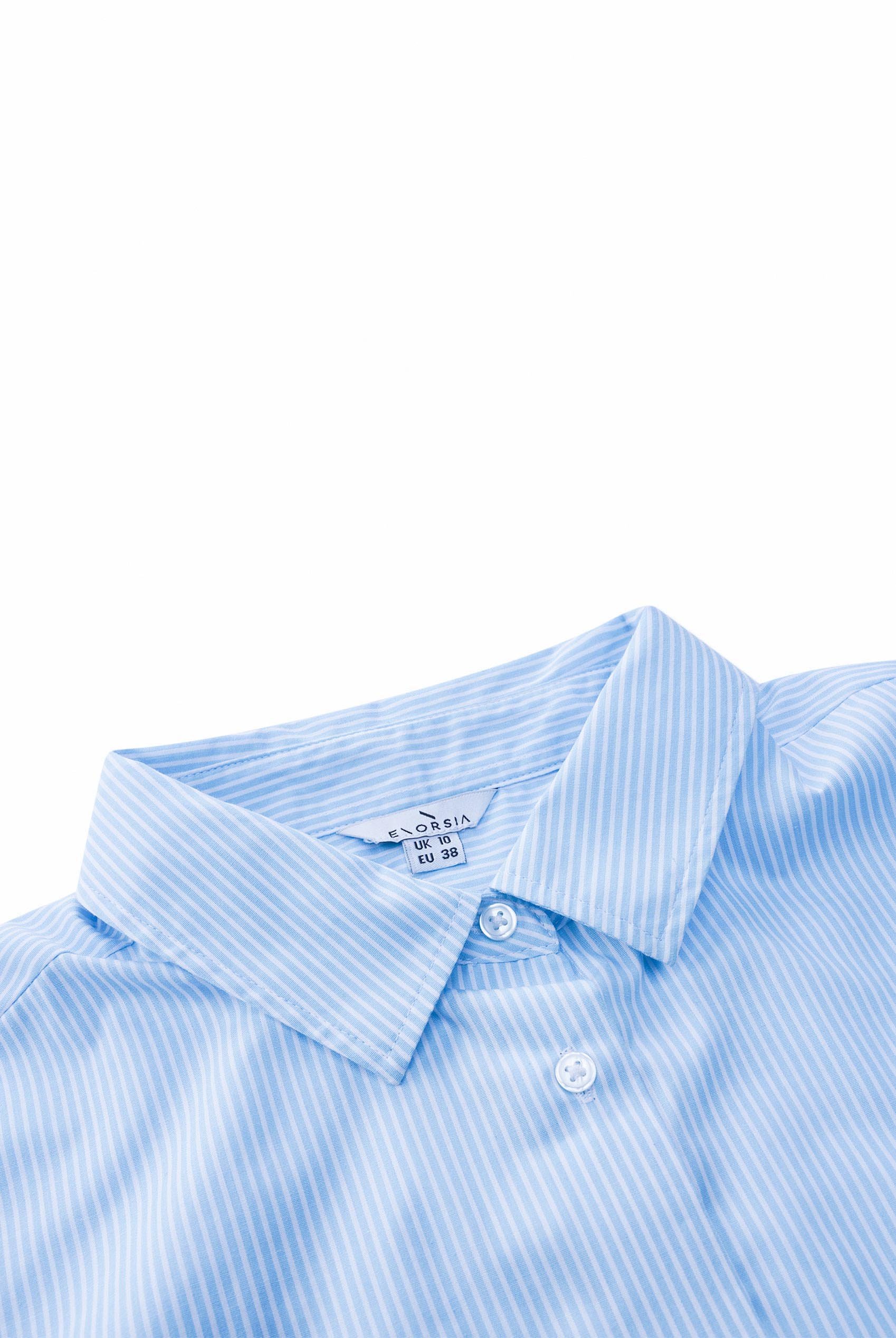 Long Sleeve Stripe Poplin Shirt