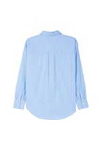 Long Sleeve Stripe Poplin Shirt