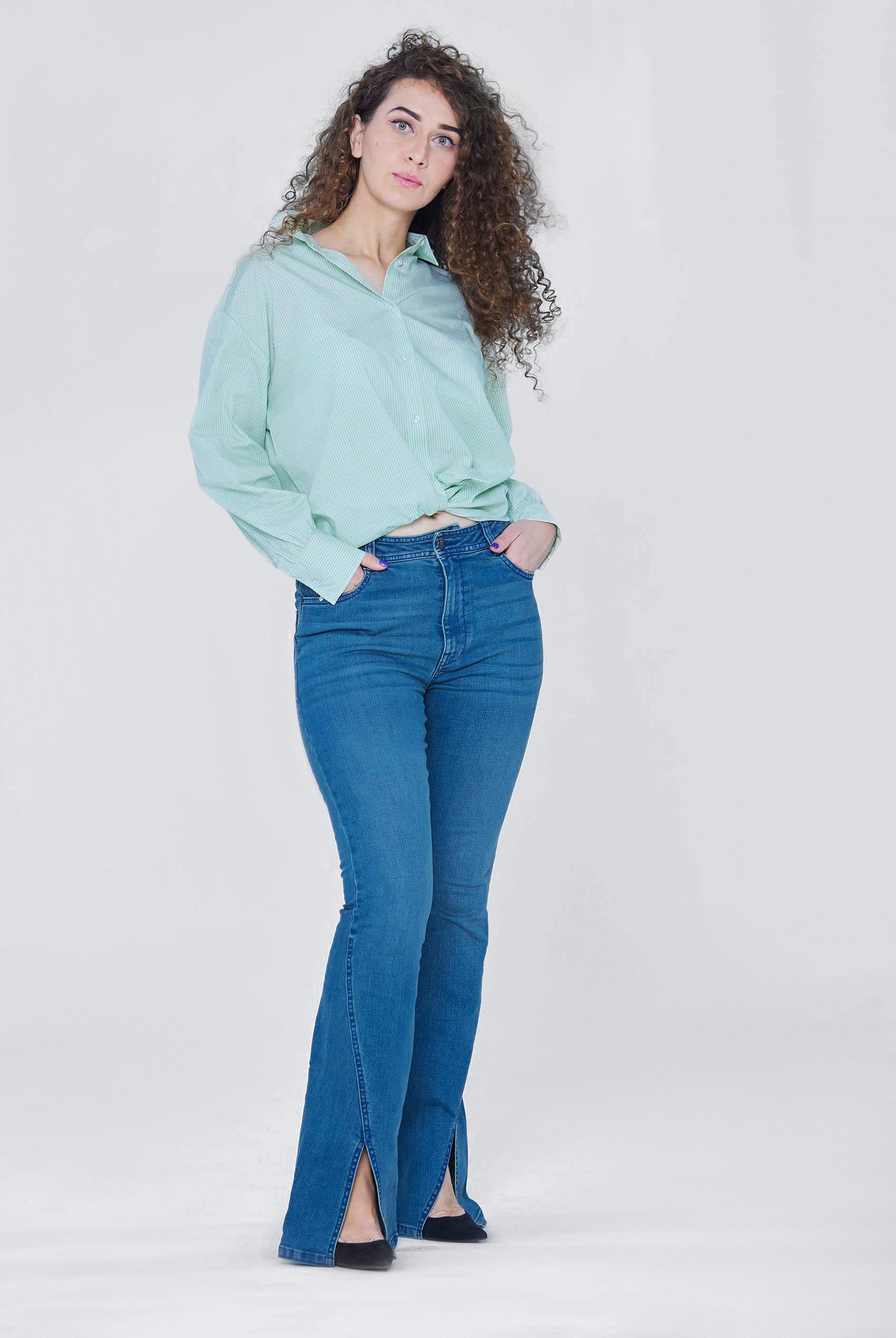 Long Sleeve Stripe Poplin Shirt