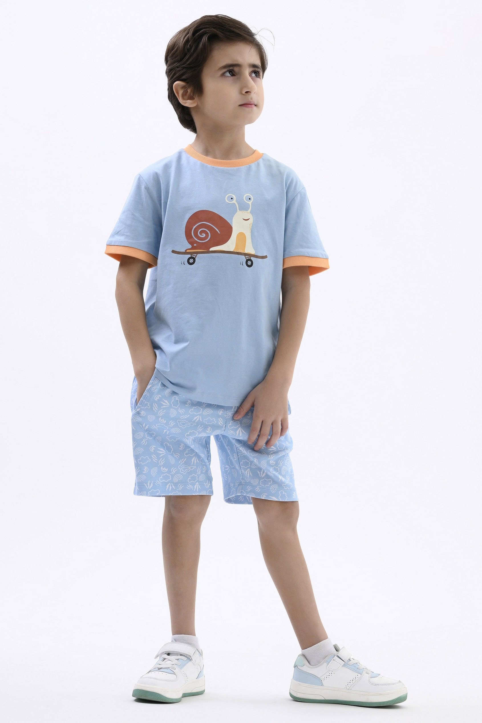 Boys Printed Jersey Shorts (12/18mths-7yrs)