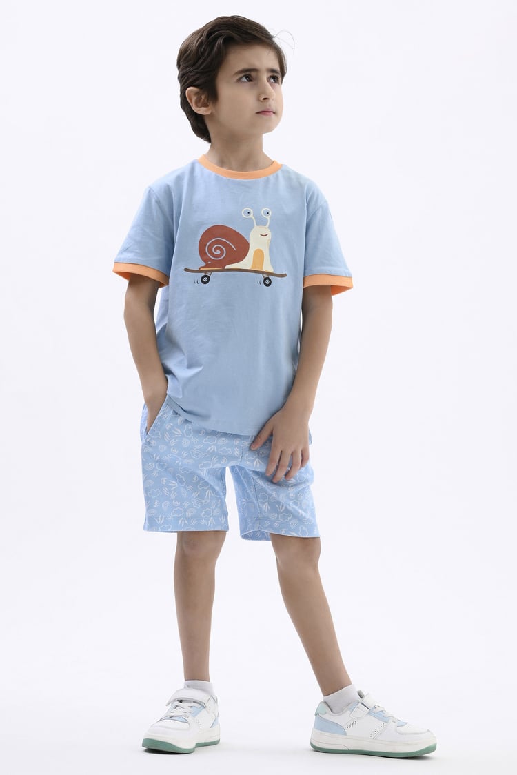 Boys Printed Jersey Shorts (12/18mths-7yrs)