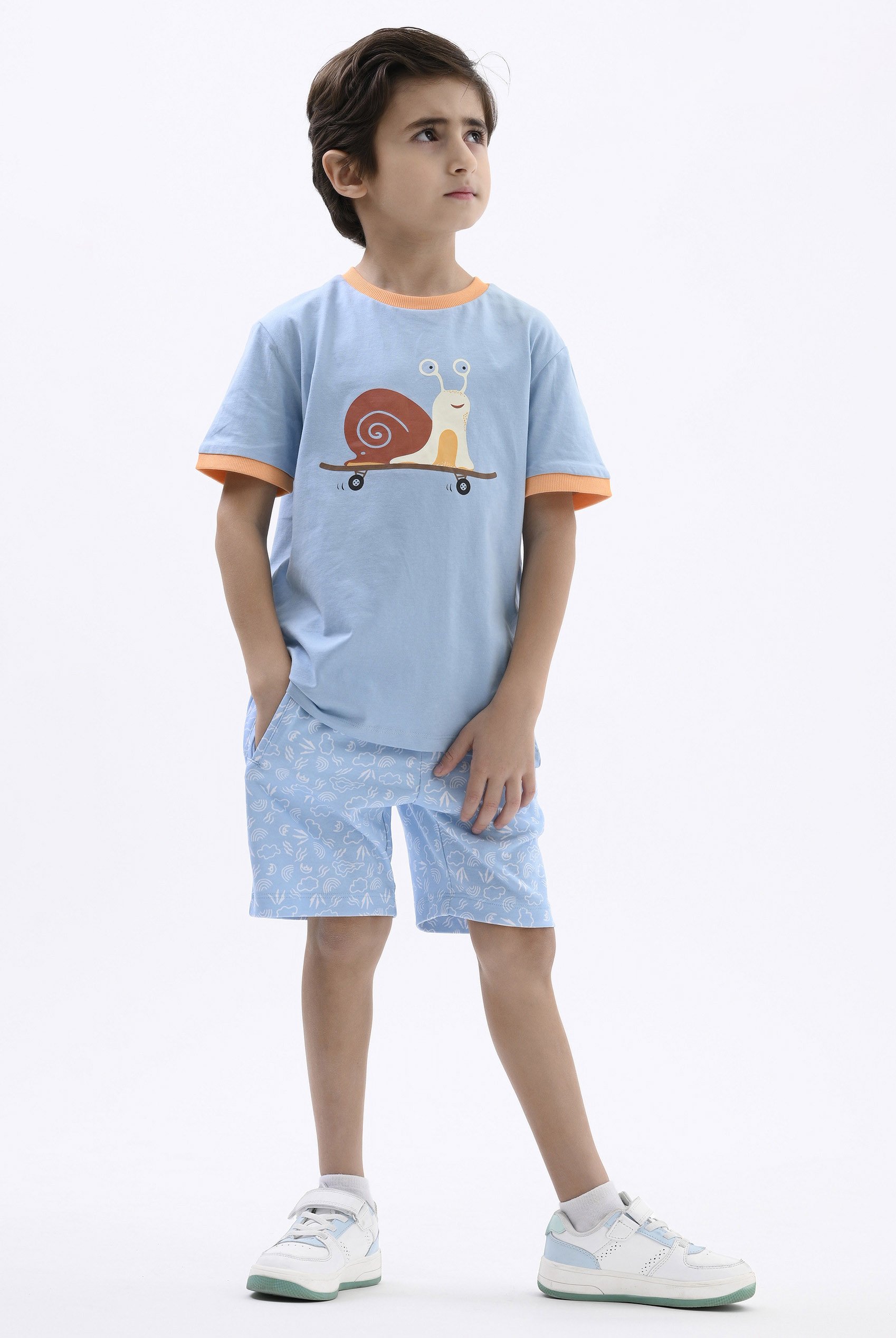 Boys Printed Jersey Shorts (12/18mths-7yrs)