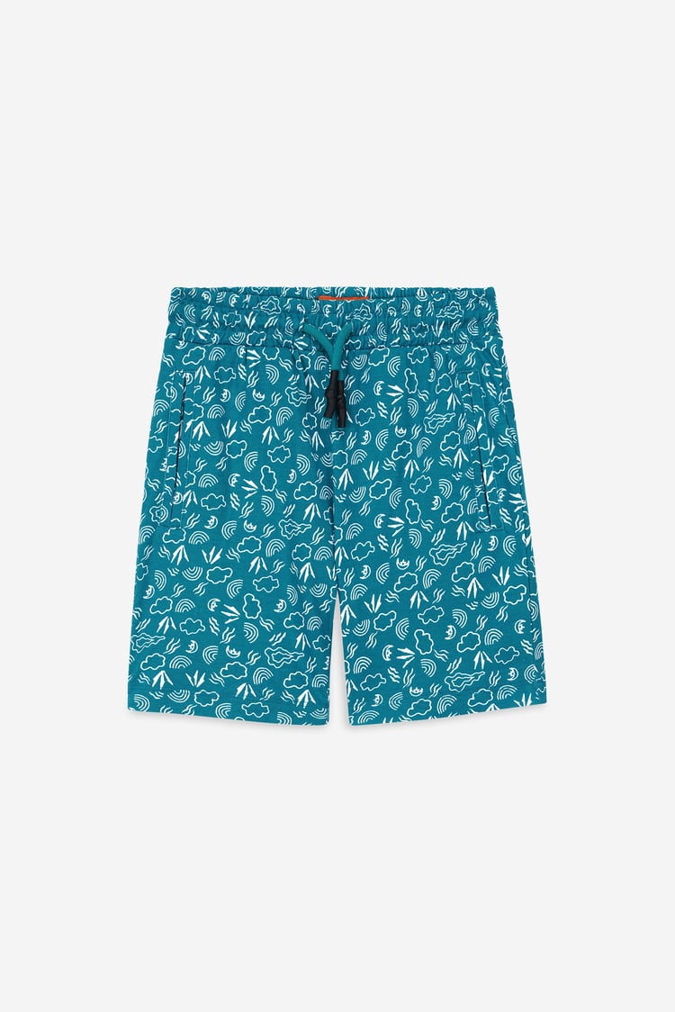 Boys Printed Jersey Shorts (12/18mths-7yrs)