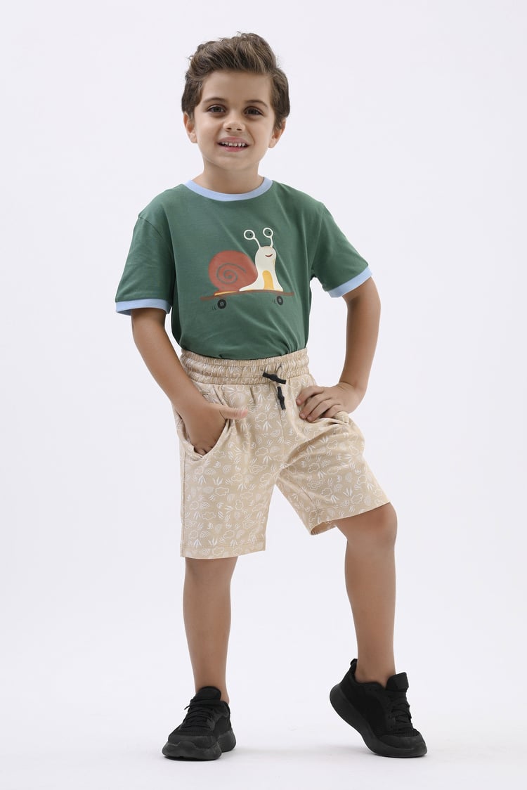 Boys Printed Jersey Shorts (12/18mths-7yrs)