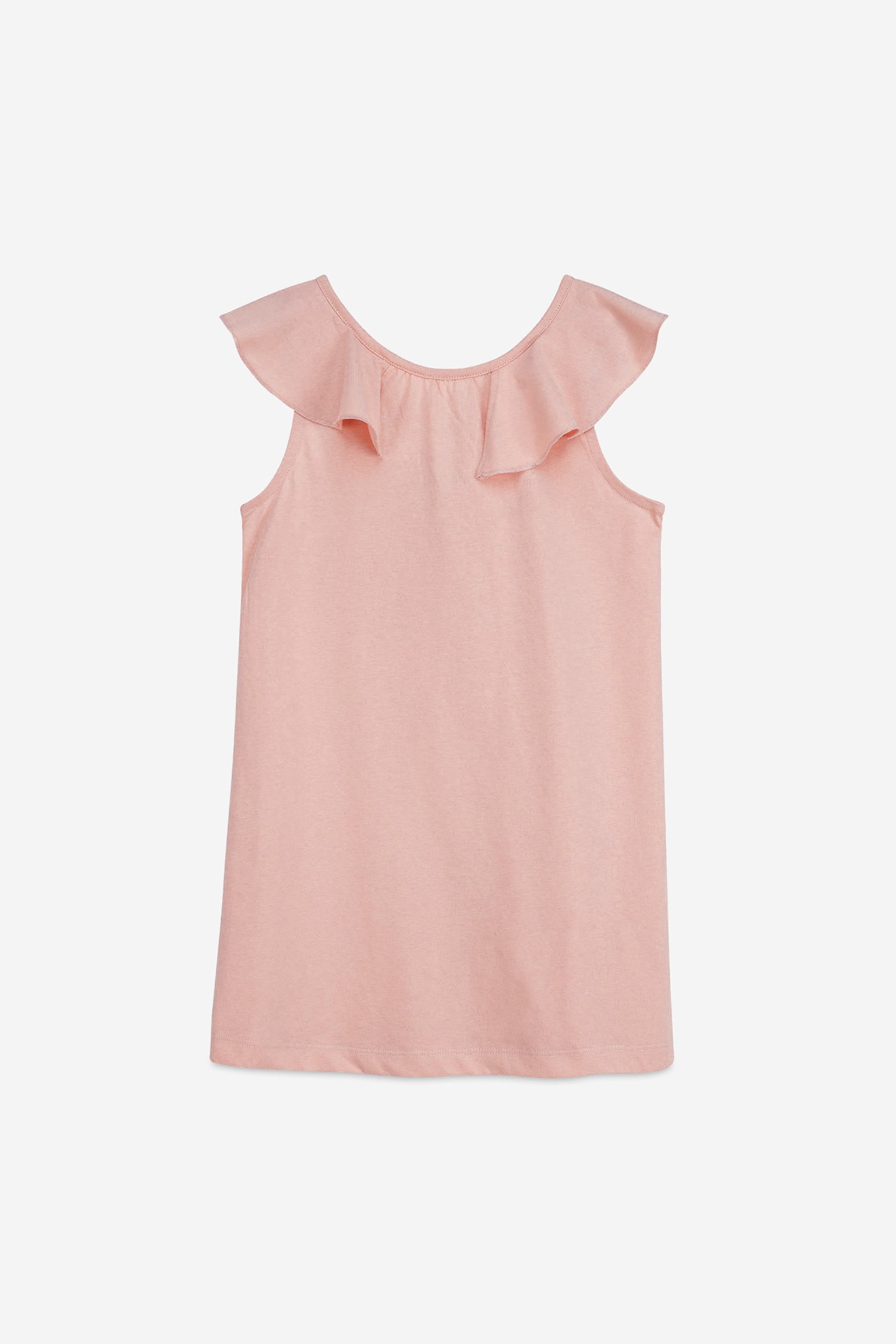 Girls Ruffle Collar Dress (12/18mths-6/7yrs)