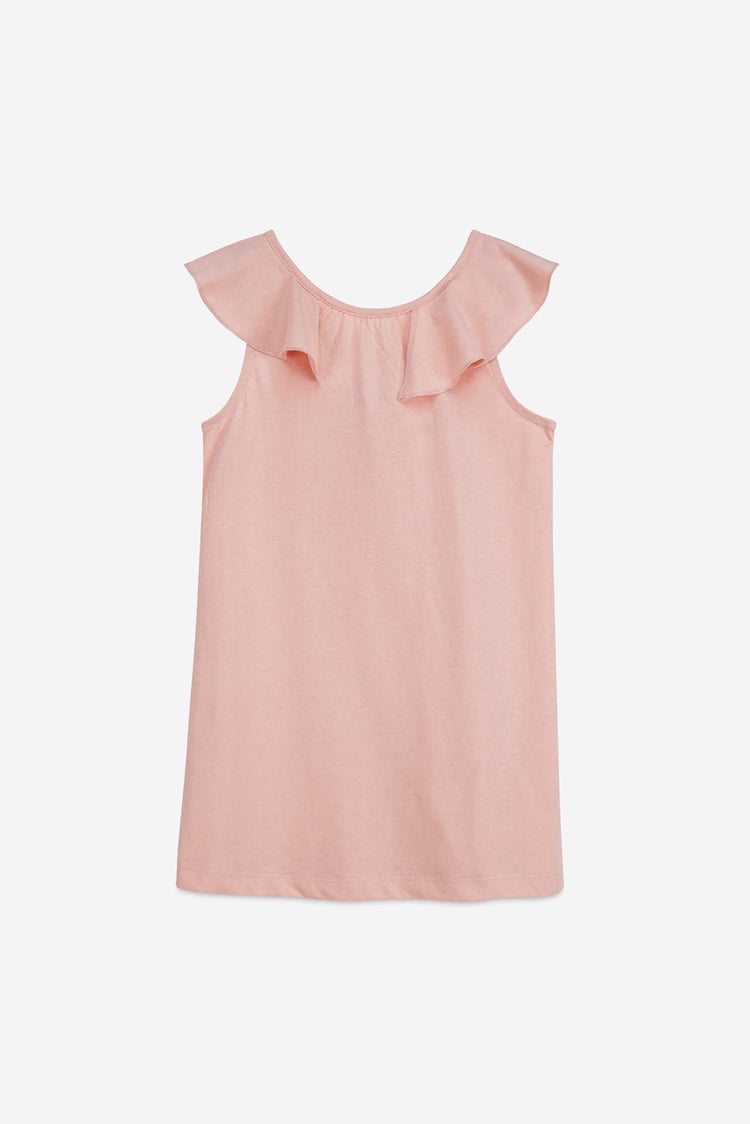 Girls Ruffle Collar Dress (12/18mths-6/7yrs)