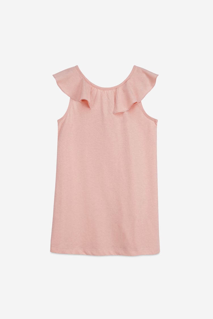 Girls Ruffle Collar Dress (12/18mths-6/7yrs)