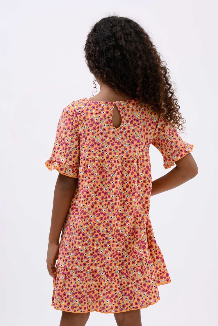 Girls Ditsy Print Dress (12/18mths-6/7yrs)