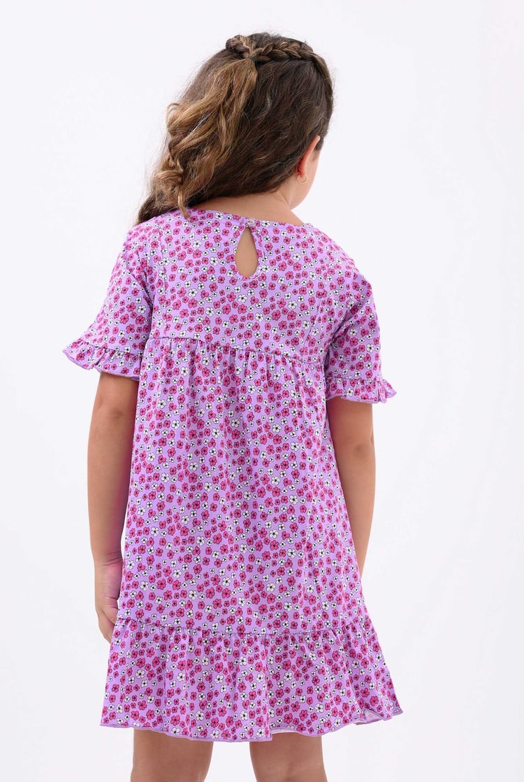 Girls Ditsy Print Dress (12/18mths-6/7yrs)