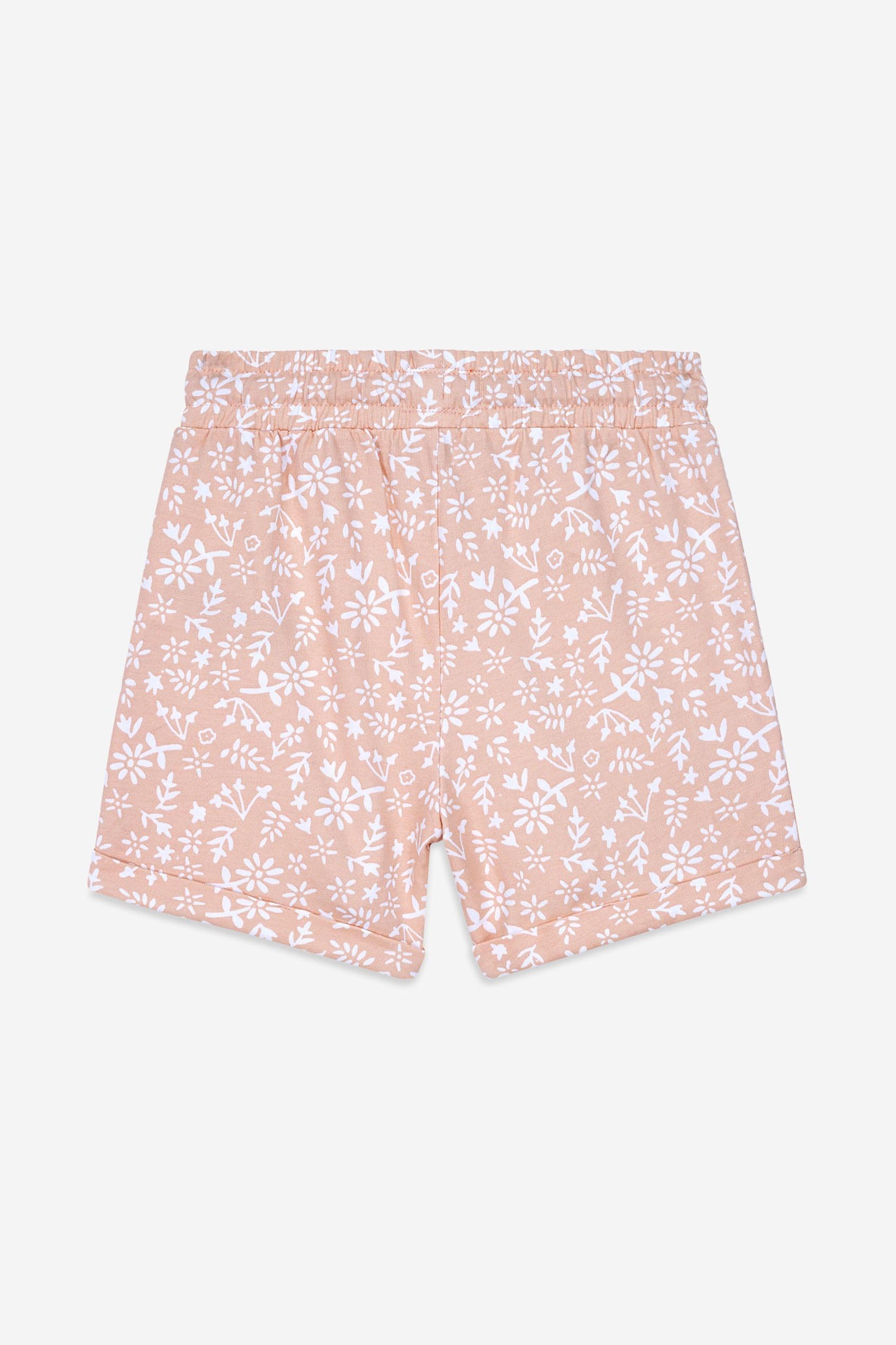 Girls Floral Printed Shorts (12/18mths-6/7yrs)