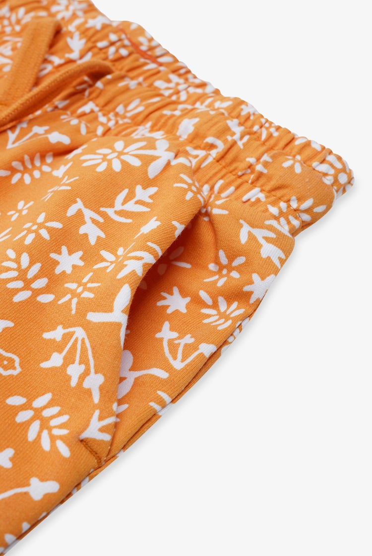 Girls Floral Printed Shorts (12/18mths-6/7yrs)