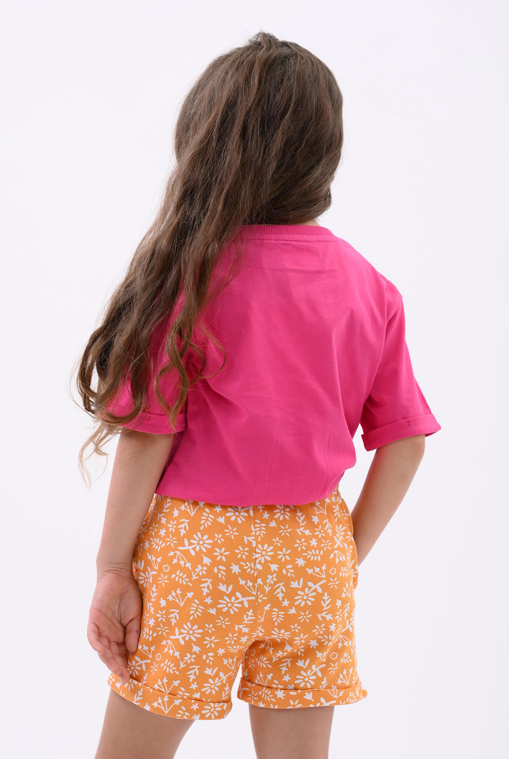 Girls Floral Printed Shorts (12/18mths-6/7yrs)